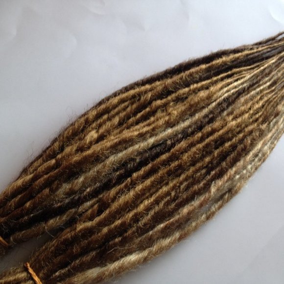 Brown Blonde Auburn Dread Dreadlock Hair Extension main image 4